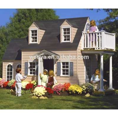 kids prefab wooden playhouse cheap wooden playhouse outdoor playhouse