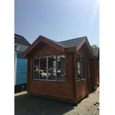 Hot sale wooden prefab kiosk booth