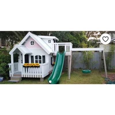 prefab wooden playhouse for kids waterproof outdoor mini playground for children wood cubby house playsets