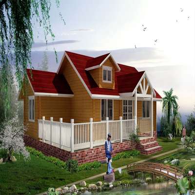 Hot sale wood garden house ready wood house log wood house for outdoor